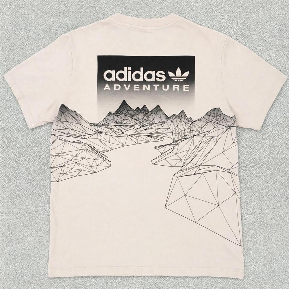 adidas Originals Adventure Mountain Back Print Tee